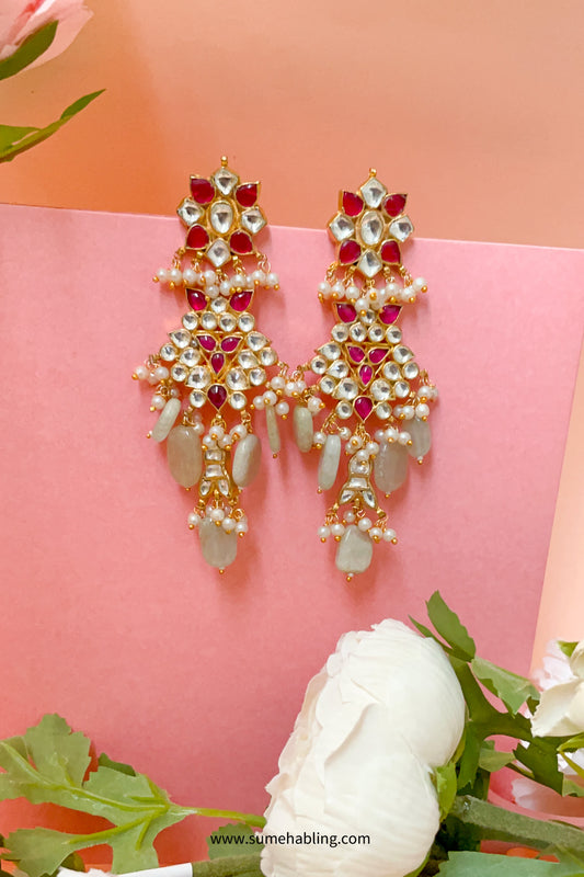 Rubeena Chandelier Earrings