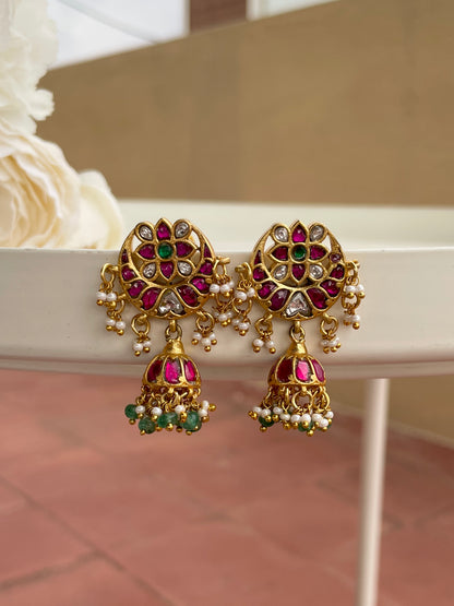 Anvi Jadau Jhumki Earring