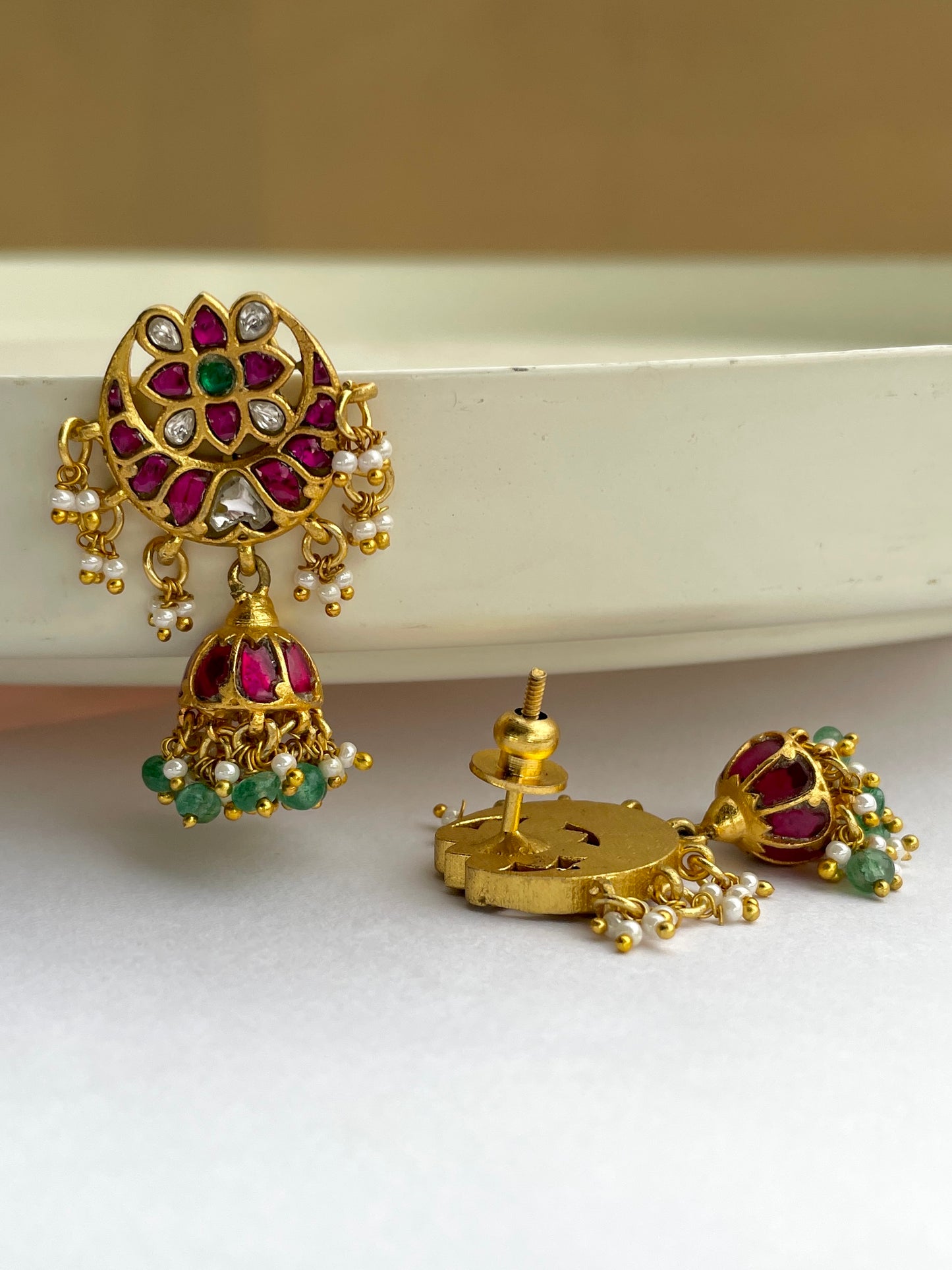 Anvi Jadau Jhumki Earring