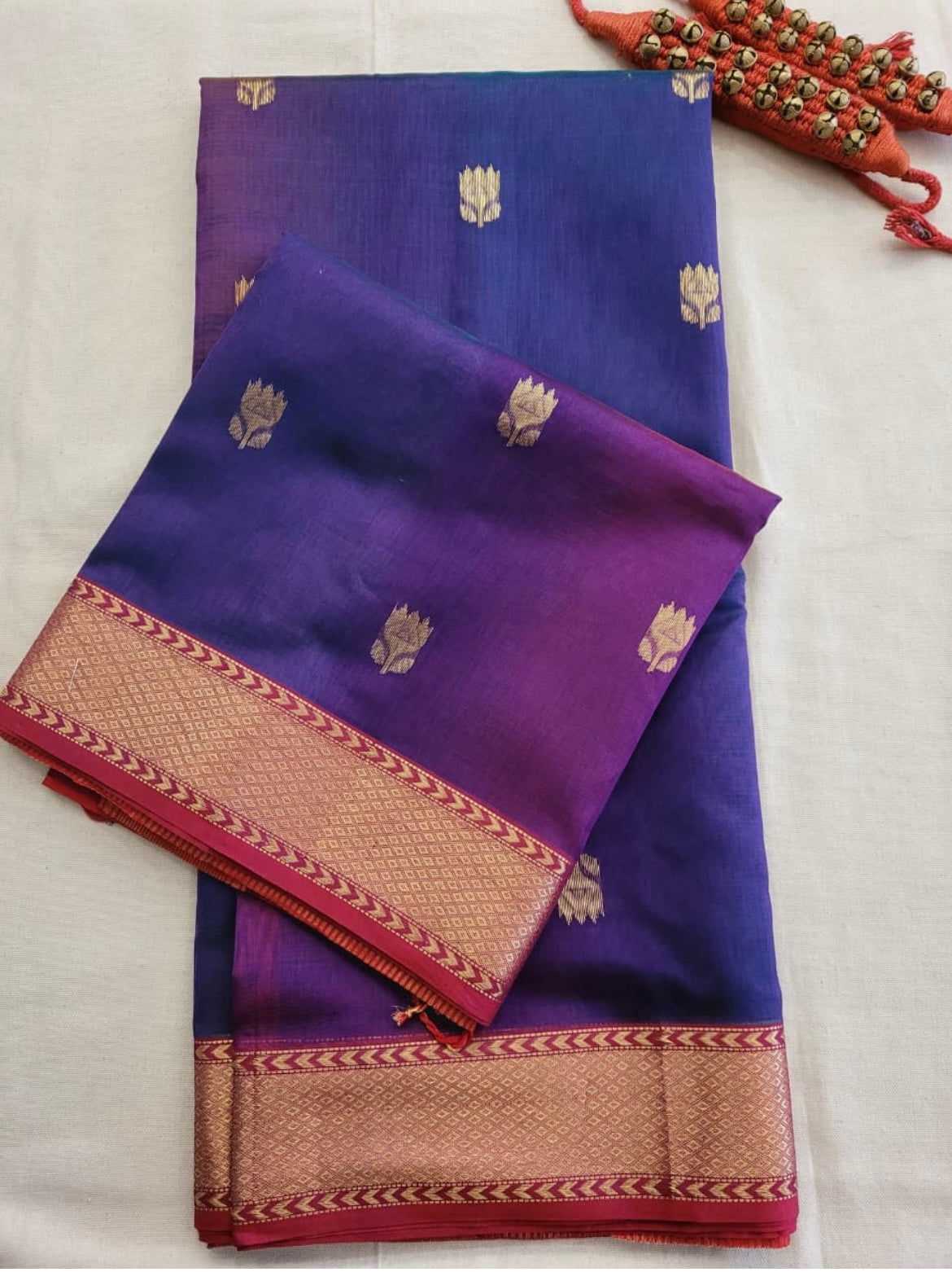 Multicolour Maheshwari SilkSaree