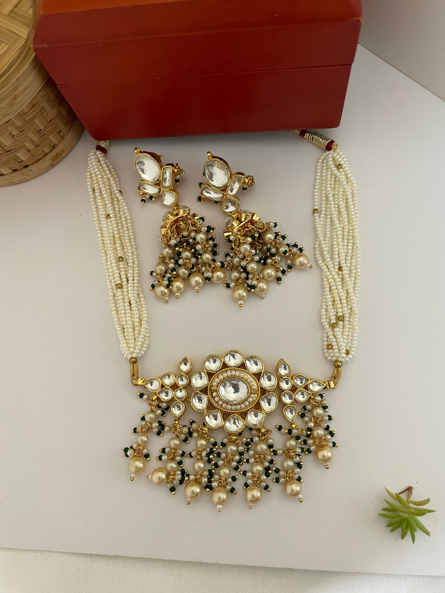 Diya Choker set