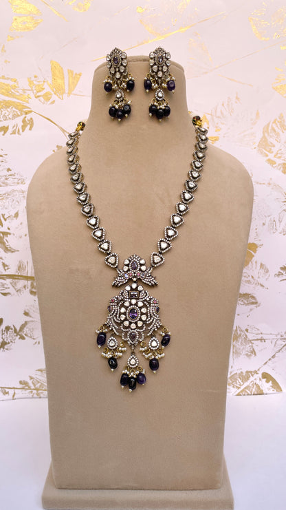 Viva Purple Necklace Set