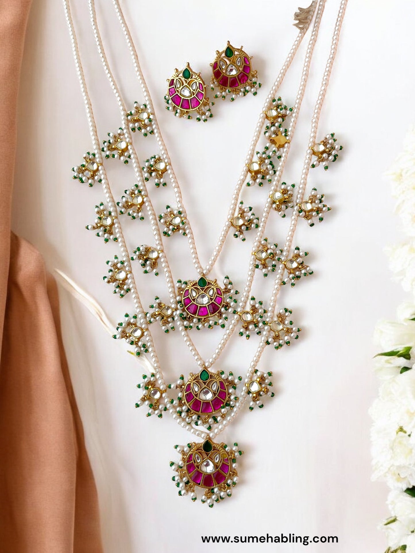 Suchithra Layered Necklace Set