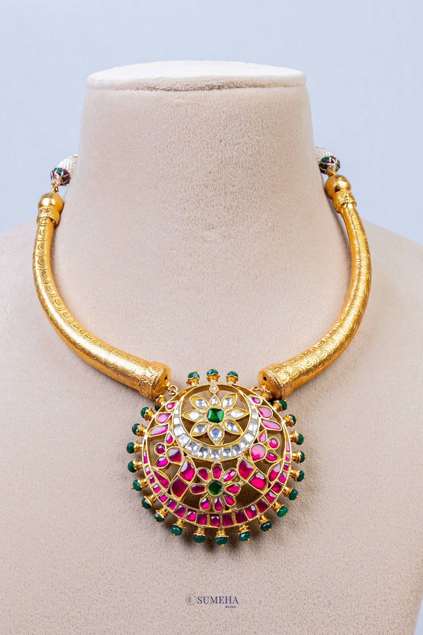Antique Kanti Necklace Set By Asp Fashion Jewellery – 𝗔𝘀𝗽 𝗙𝗮𝘀𝗵𝗶𝗼𝗻  𝗝𝗲𝘄𝗲𝗹𝗹𝗲𝗿𝘆
