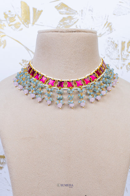 Prisha Choker Necklace Set