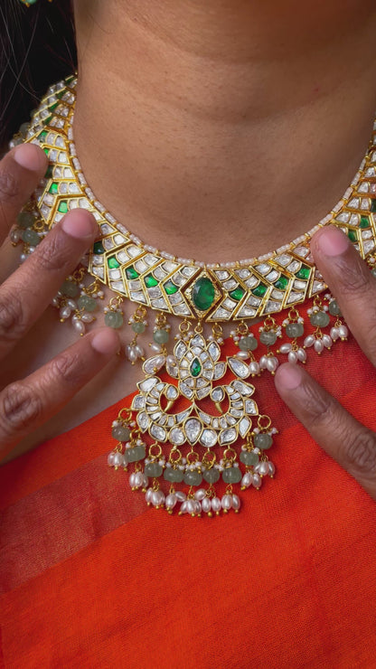 Mehika Jadau Necklace