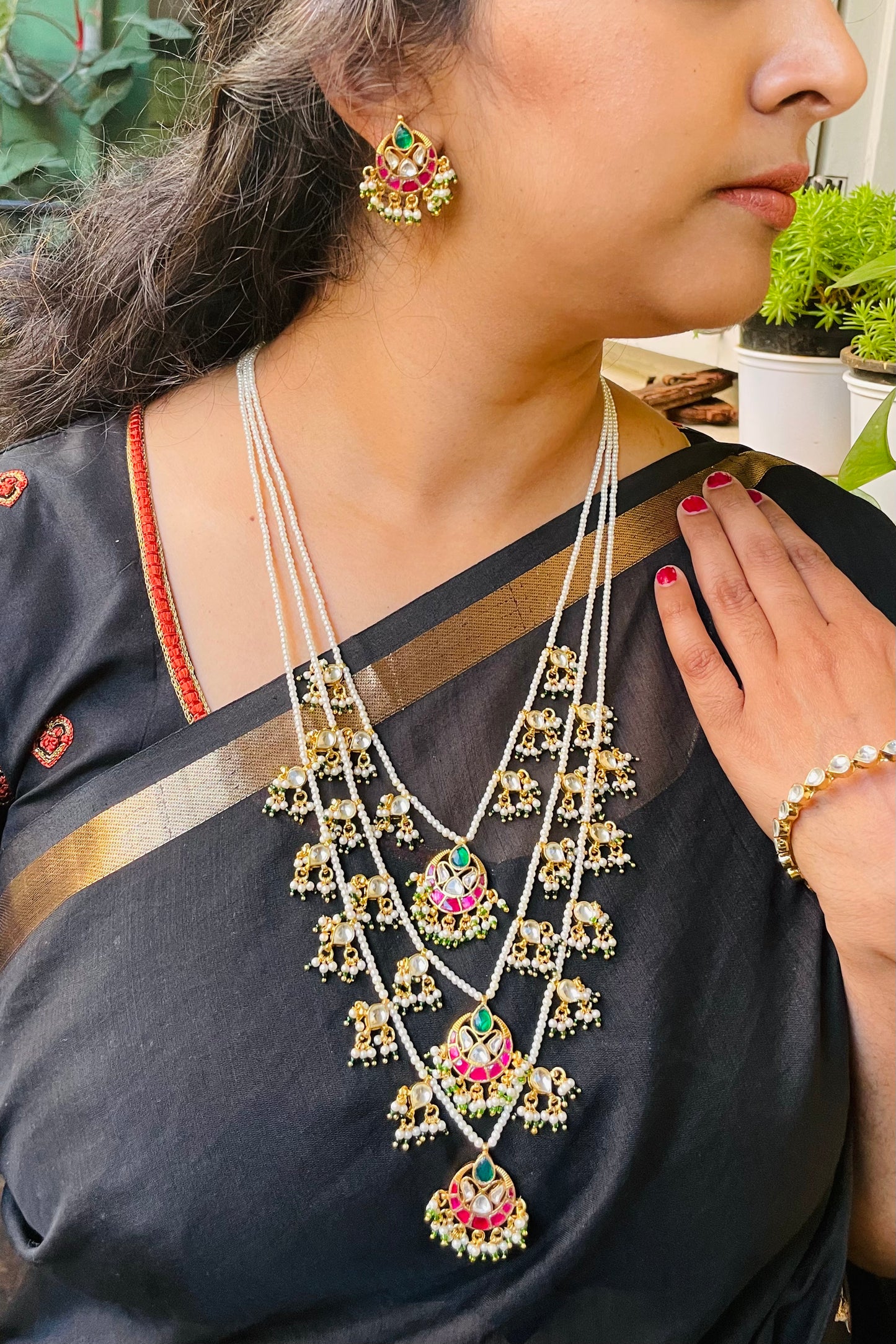 Suchithra Layered Necklace Set